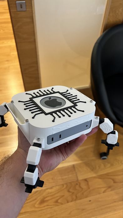Dlabs Robot Stand para Mac Mini M4 – Suporte Premium Futurista