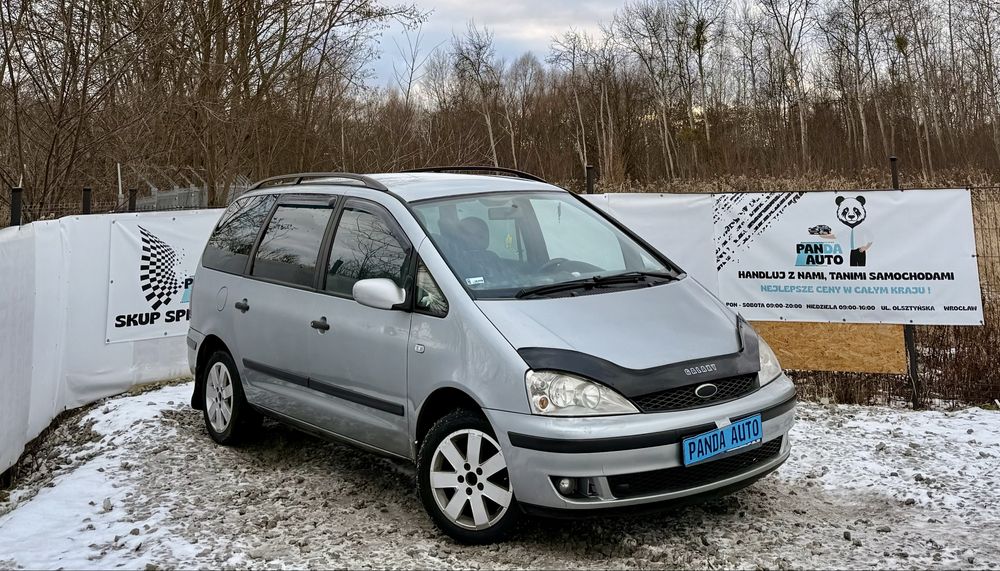 Ford Galaxy 1.9 TDI ~ 7-Osob ~ 2004 ~ Klima ~ Lift ~ Hak ~ Alu