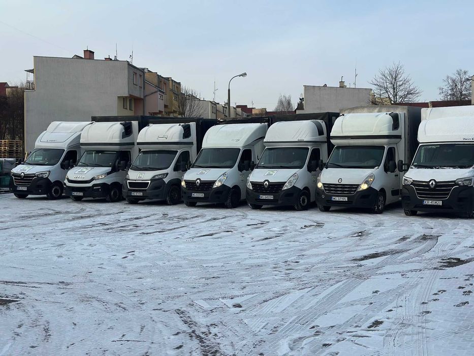 Wynajem dostawczy bus plandeka winda 8-12epal Najtaniej od ręki