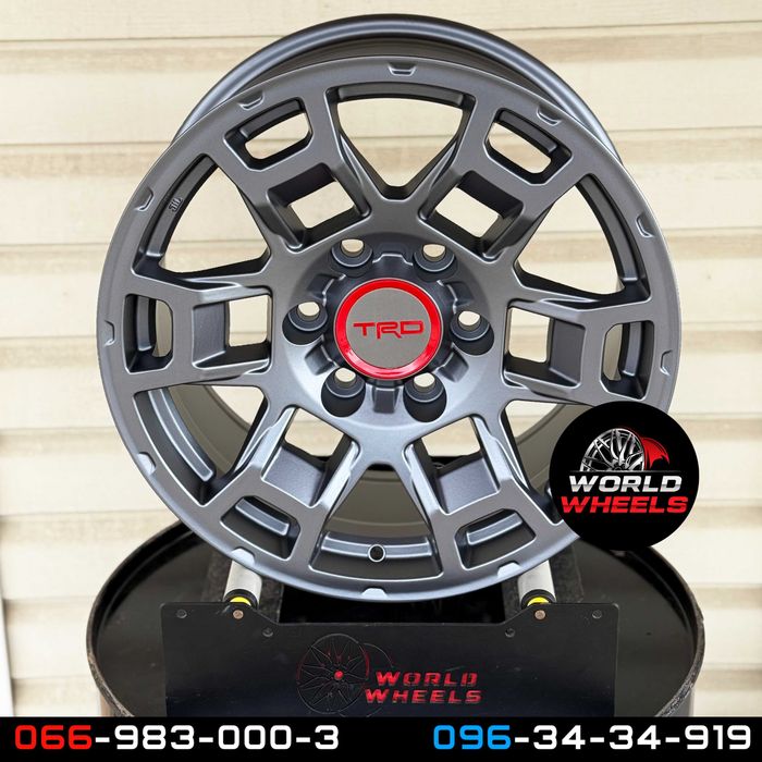 Нові TRD диски R17 6x139.7 Toyota Land Cruiser Prado 120 150 Lexus GX