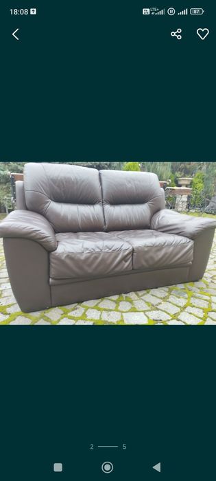 диван шкіра ліжко