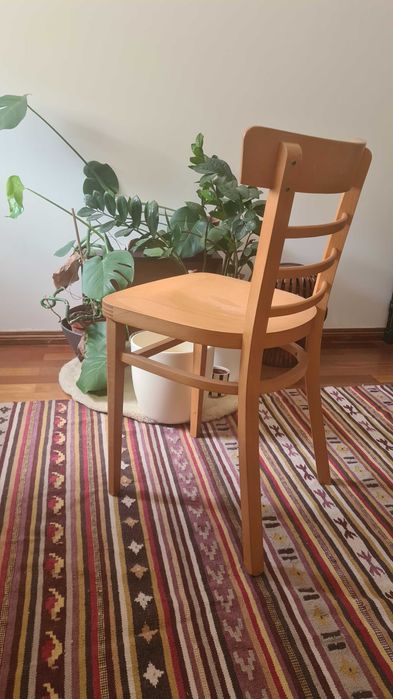 Cadeira de jantar vintage em faia da Habitat