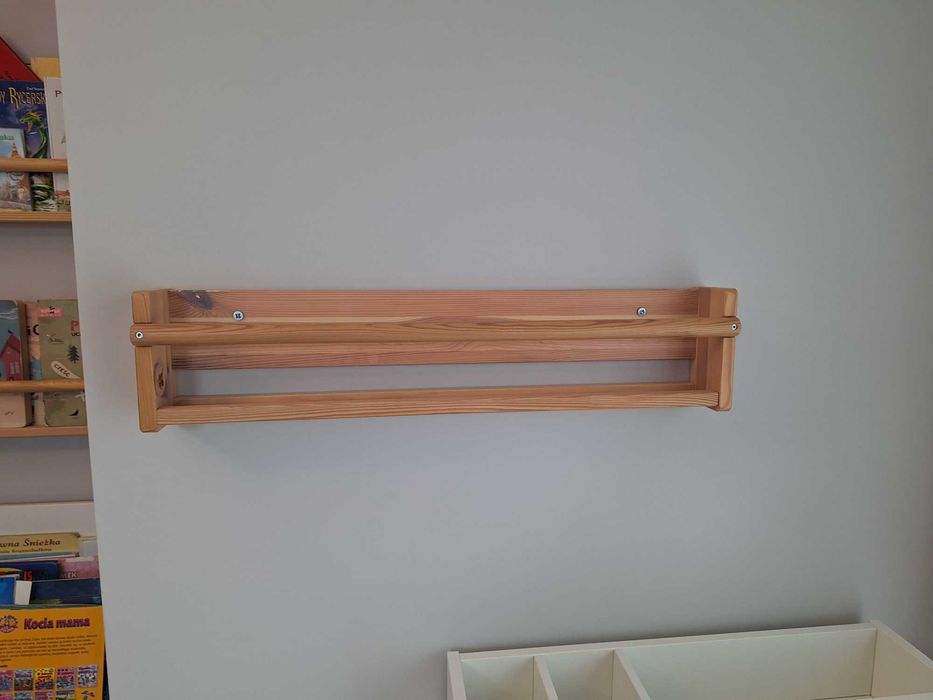 Ikea FLISAT Szafka ścienna Półka na książki dla dzieci 3 szt.
