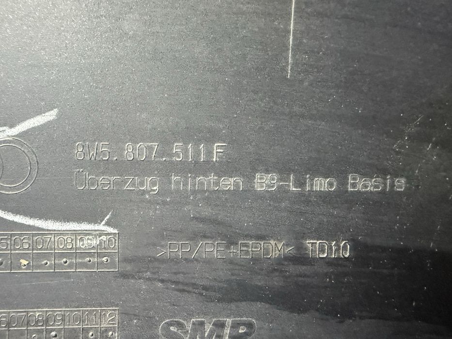 ZDERZAK tylny kompletny chrom PDC AUDI A4 B9 SEDAN oryginał LX5Q | OEM | Poznań |