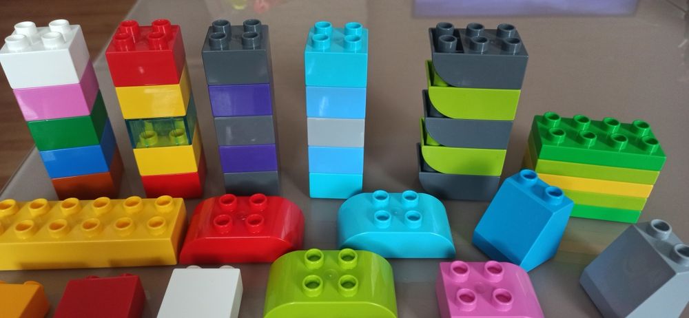 Duplo różne klocki