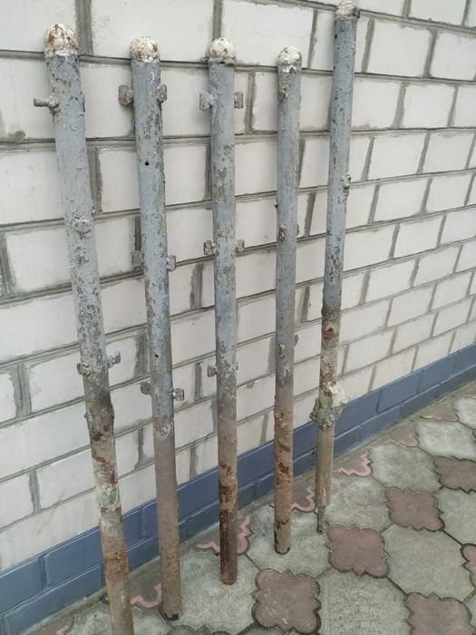 Метал: уголок кутник рельса швелер 65 труби ø 49 мм 57мм 60 мм