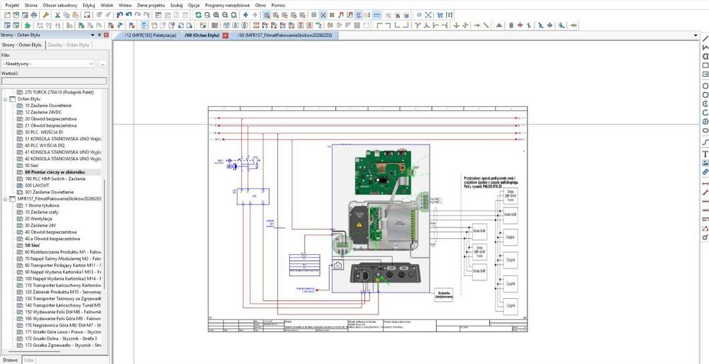 EPLAN Electric P8 Pro / Pro Panel - Projektowanie schematów elektrycznych i automatyki, 2D, 3D
