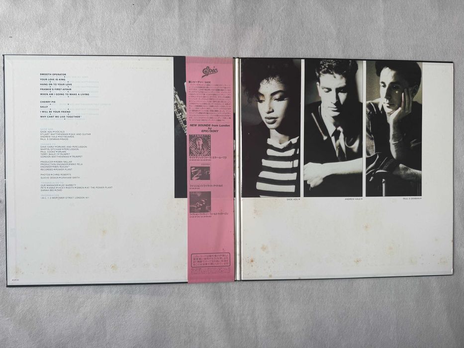 Sade – Diamond Life | 28‑3P‑545 (Japan, record NM)