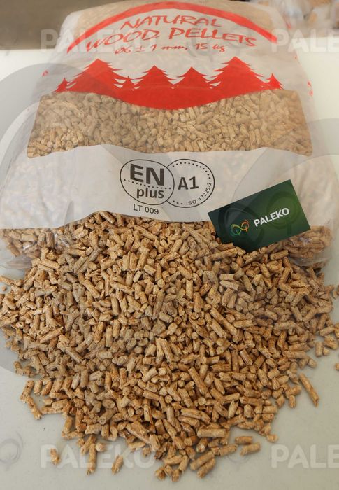 Pellet drzewny Natural Wood Pellets – 6mm ENplus A1, Paleko Bydgoszcz