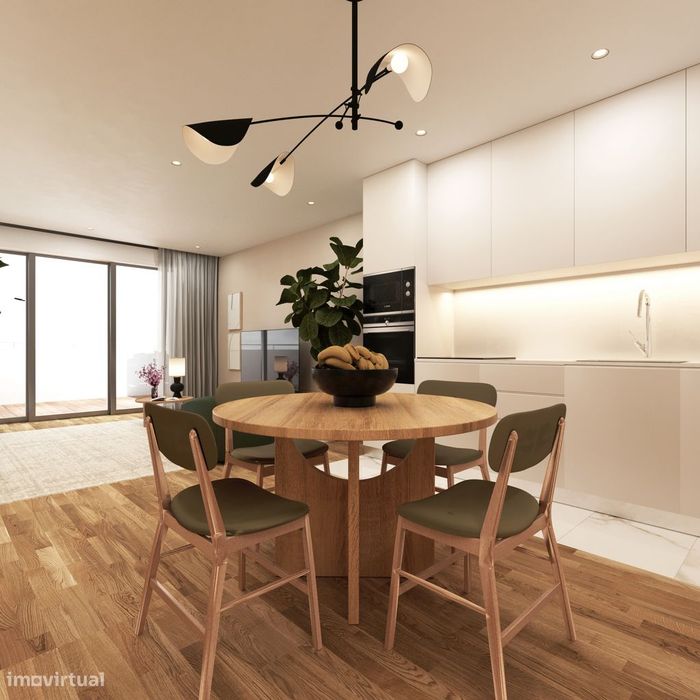 Apartamento T1 NOVO - Praça das Flores, Antas