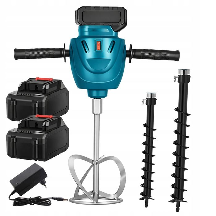 Mieszadło Świder Wiertnica Akumulatorowa Do Ziemi Gruntu Zaprawy
