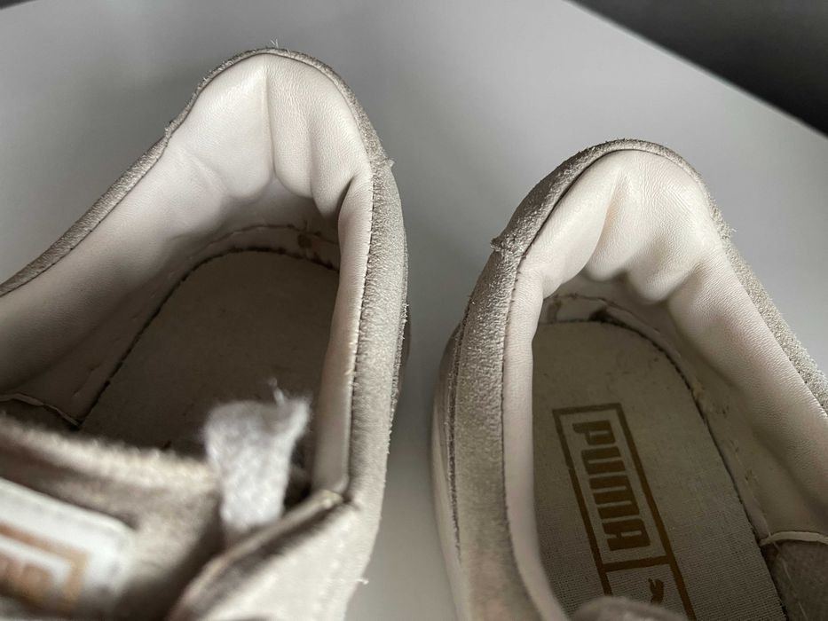 Buty puma suede platform gold trampki sneakersy