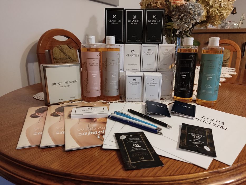 Perfumy GLANTIER damskie My Way 585, Carolina Herrera Good Girl 553