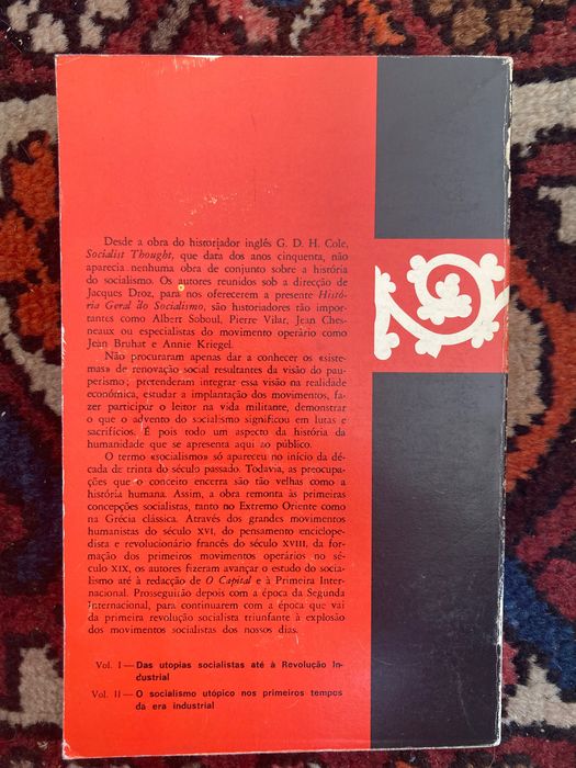 História geral do socialismo, vol II,