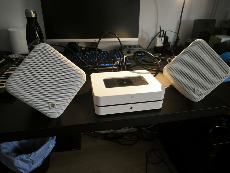 Bluesound POWER NODE 2 + Boston Soundware 2 Colunas