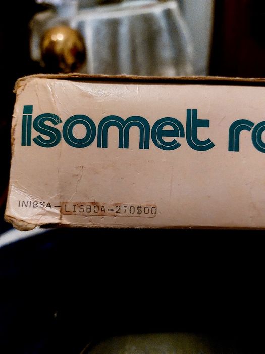 .  Isomet roller  caixa original