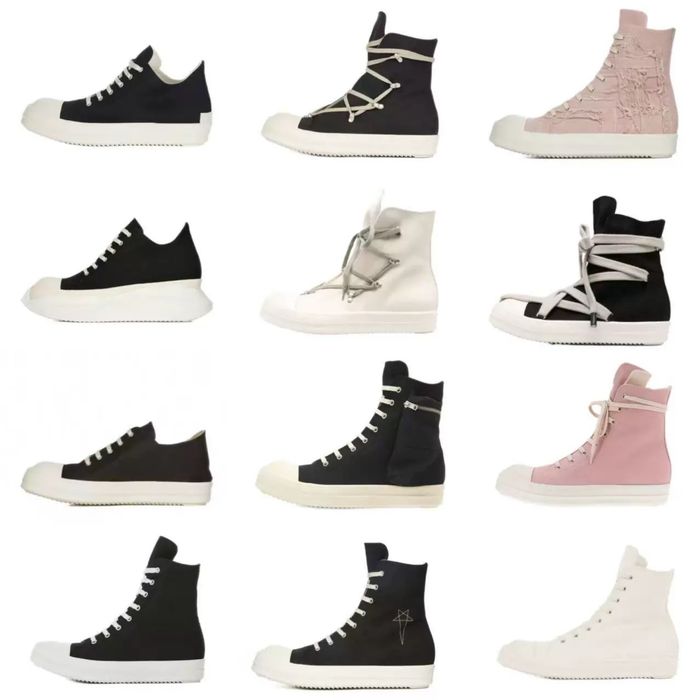 Rick Owens/Geobasket/Ramones/Drkshdw/Megalace/Vans/Turbowpn/Abstract/