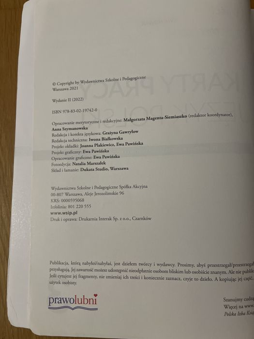 Karty pracy język polski 3