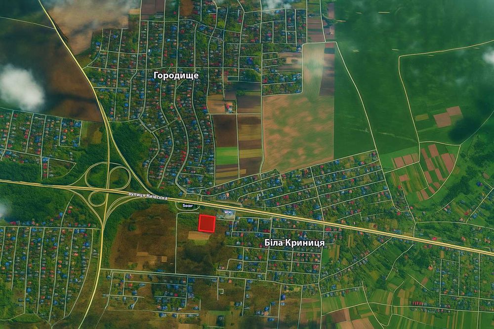 Земельна ділянка під забудову — Біла Криниця, біля Рівного