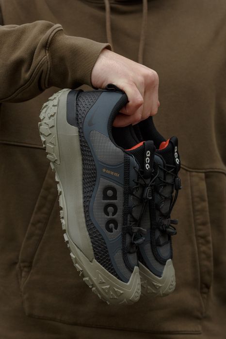 Кросівки Кроссовки Nike Acg Moutain fly Gore tex Haki Хаки Хакі Кросовки демісезон