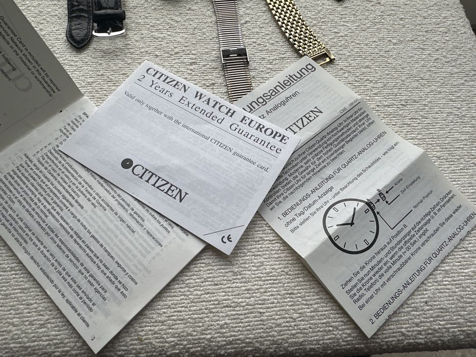 Zestaw CITIZEN zegarki cena za komplet