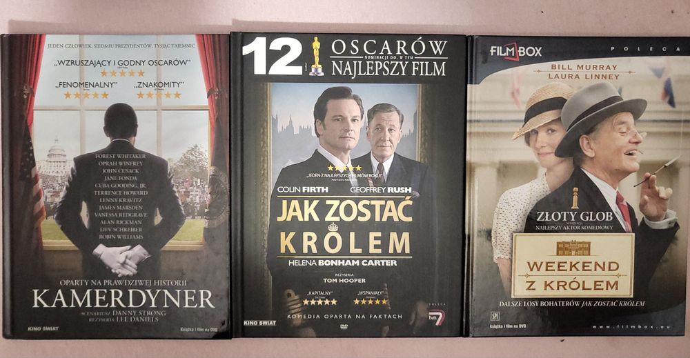 Kamerdyner, Jak zostać królem, Weekend z królem. Pakiet DVD.