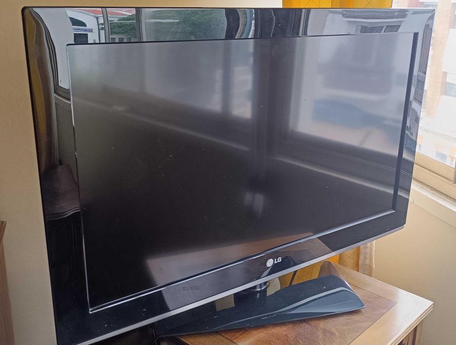 TV e leitor de DVD