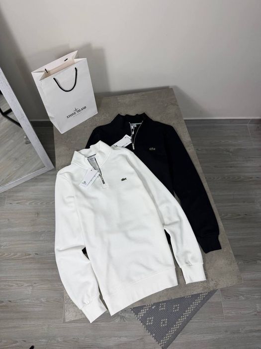 ‼️БЕЗ ПРЕДОПЛАТ‼️Мужской свитшот полу замок лакоста Lacoste | кофта лакоста | полу зип Lacoste | кофта лакоста | мужская зипка Lacoste |Lacoste |