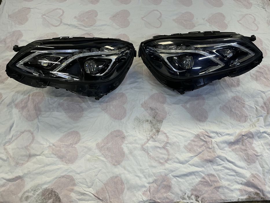 Mercedes E klasa W212  Lampy Full Led ILS Lift z modułami