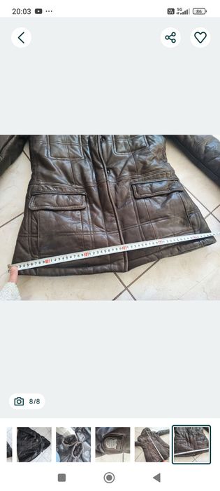 skórzana  kurtka marki ITALLO  S/M