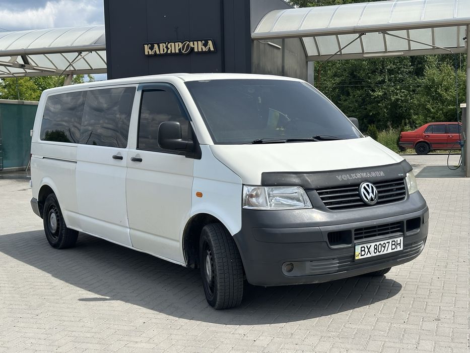 Продам Volkswagen Transporter T5 2.5tdi 6-ти ст, довга база, пасажир