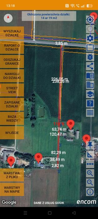 Ziemia rolna 2,5 ha.