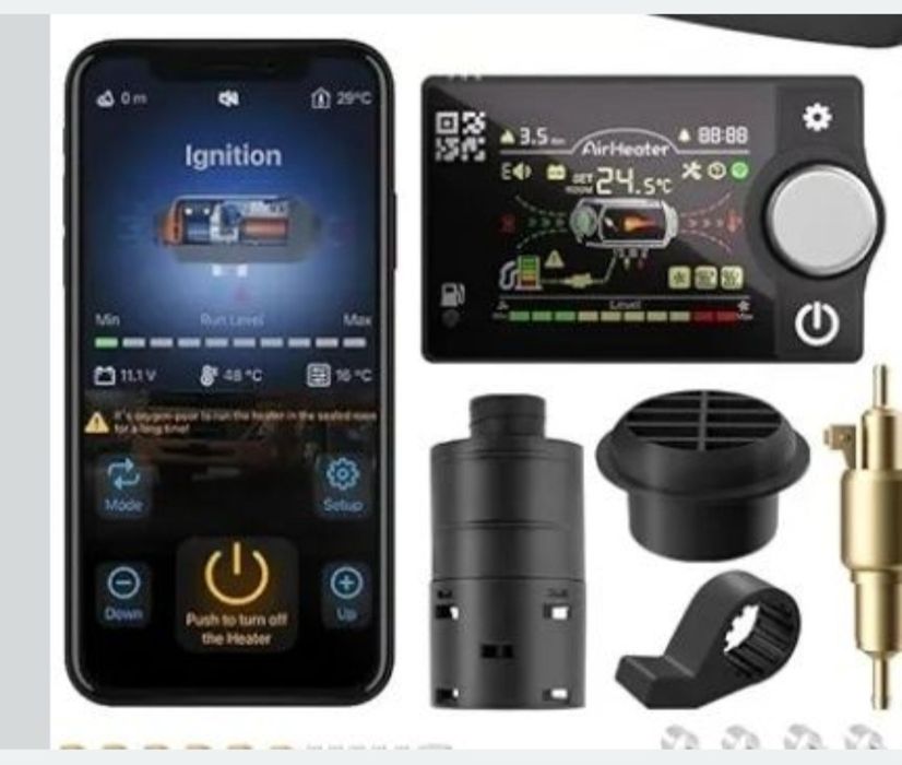 Aquecedor de ar a gasóleo