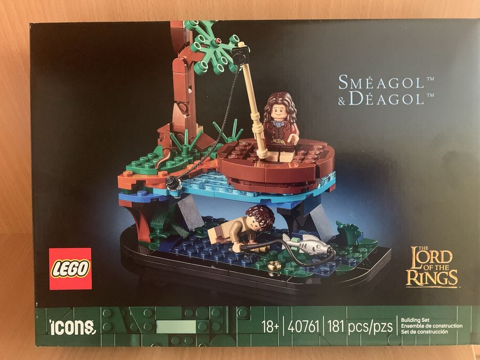 LEGO ICONS The Lord of the Rings Смеаґол і Деаґол (40761) без фігурок