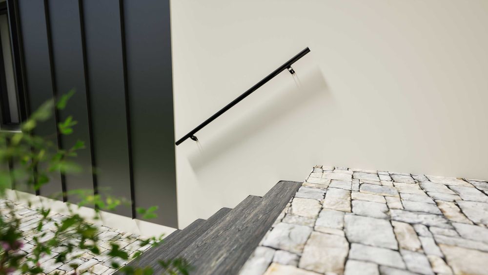 Poręcz do schodów Secura Wall zewnętrzna/wewnętrzna