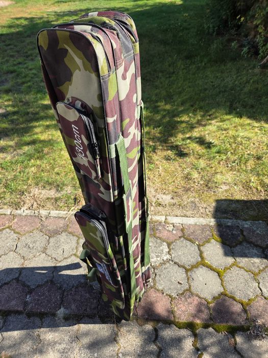 Pokrowiec na wędki 3-komorowy RUMPOL 130cm torba wędkarska