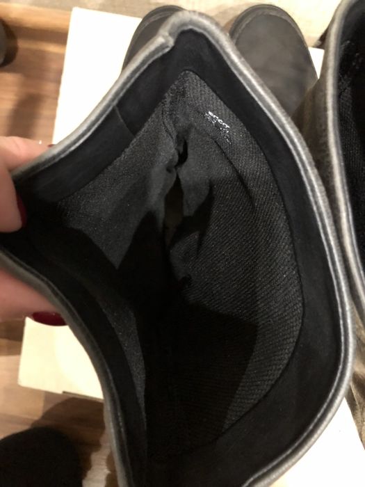 Сапоги ECCO кожа еврозима