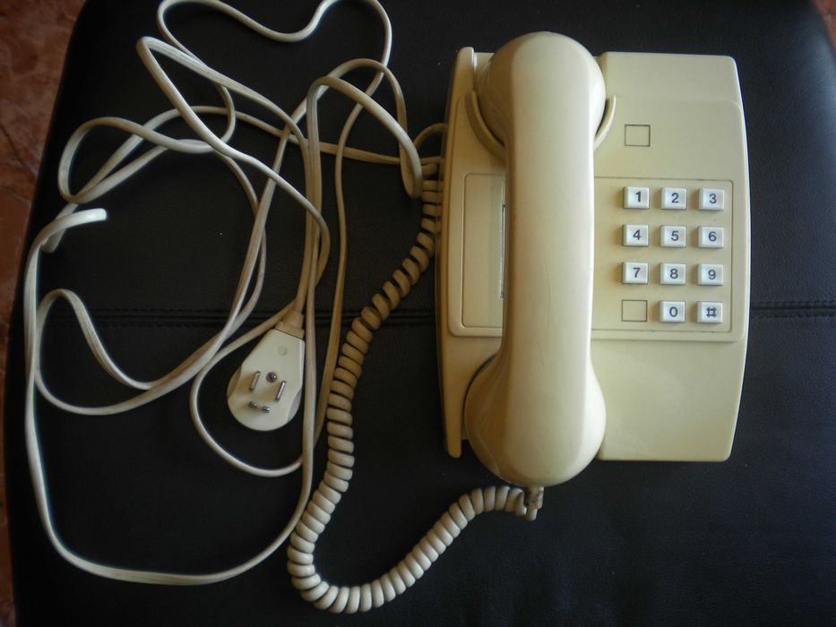 Telefone antigo de Teclas
