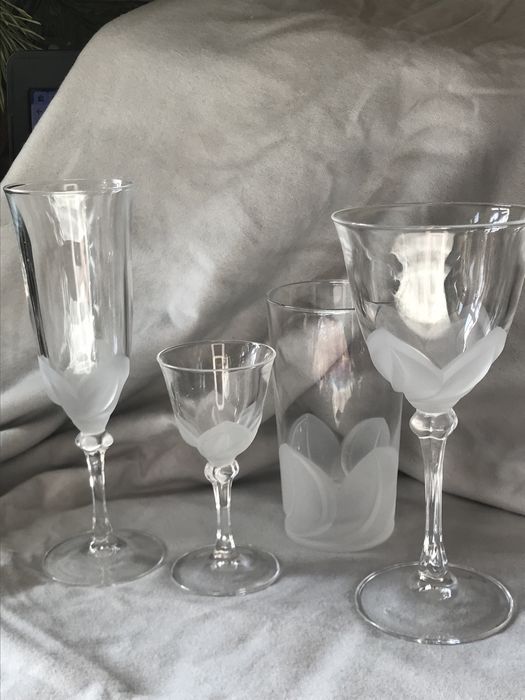 Хрустальные фужеры шампанское/вино/вода/ликёр/водка Cristal d`Arques