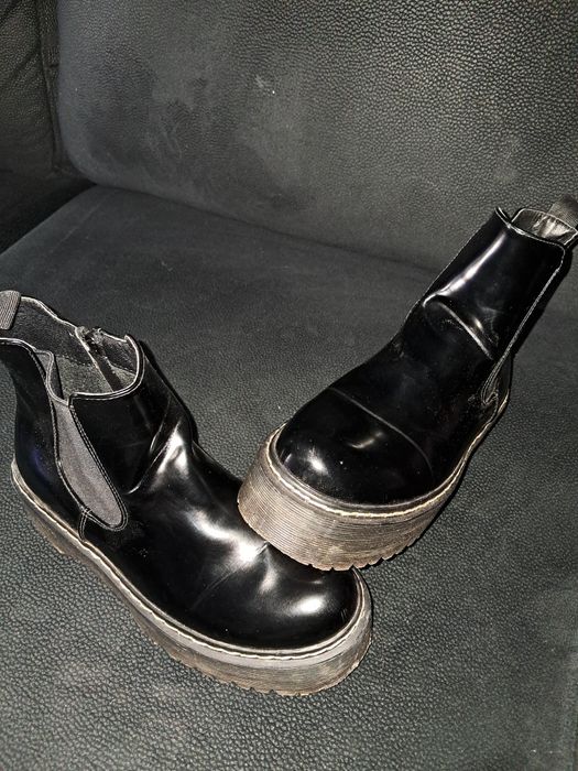 Botki czarne damskie