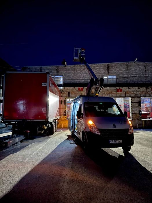 Послуги автовишки 12 м на базі Renault Master Черкаси та область