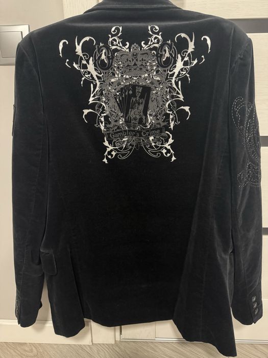 Чоловічий оригінальний піджак CELIO* «Skull»