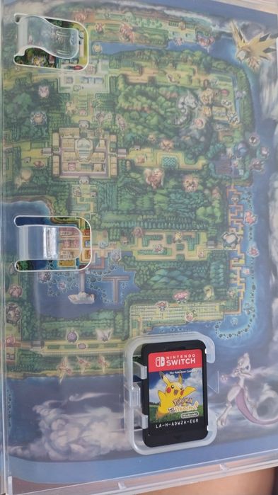 Jogo switch lets go pikachu