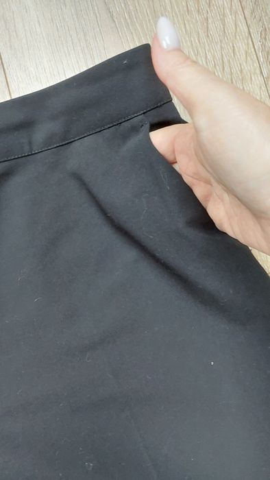 spodnie damskie proste, garniturowe r. 40