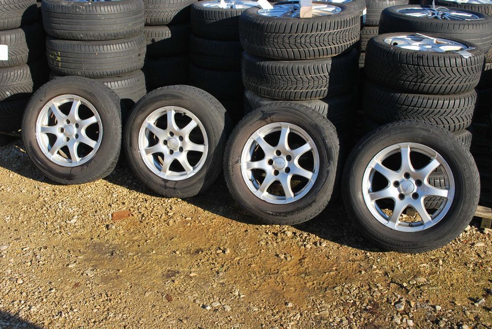 Koła 215/65 R16 5x112 Alufelgi + opony zimowe Seat Audi Q3 VW Sharan