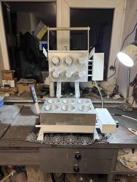 Пічка випікання їстівних стаканів стаканчиків на каву , кондитерські