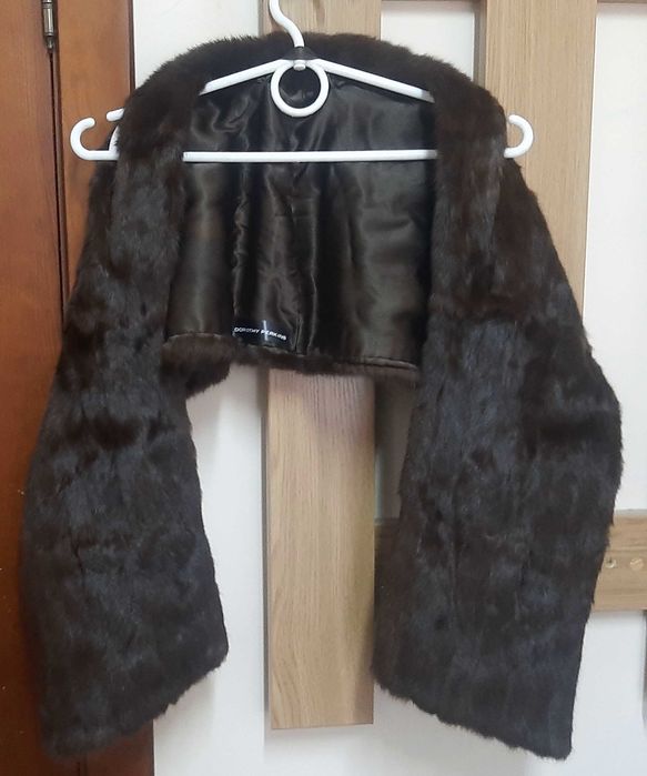 Комір накидка болеро з хутра норки 142 см