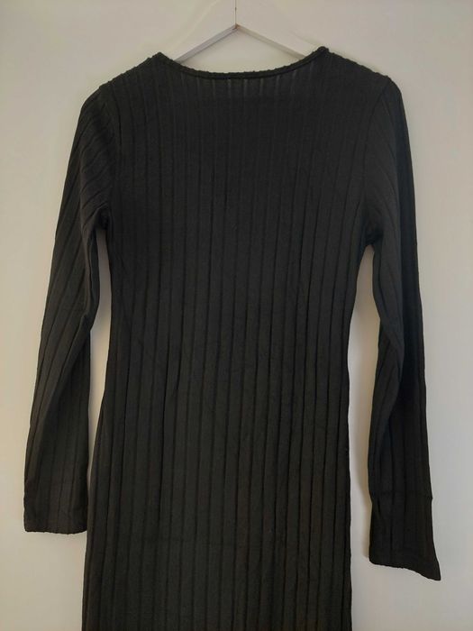Vestido malha comprido mulher novo