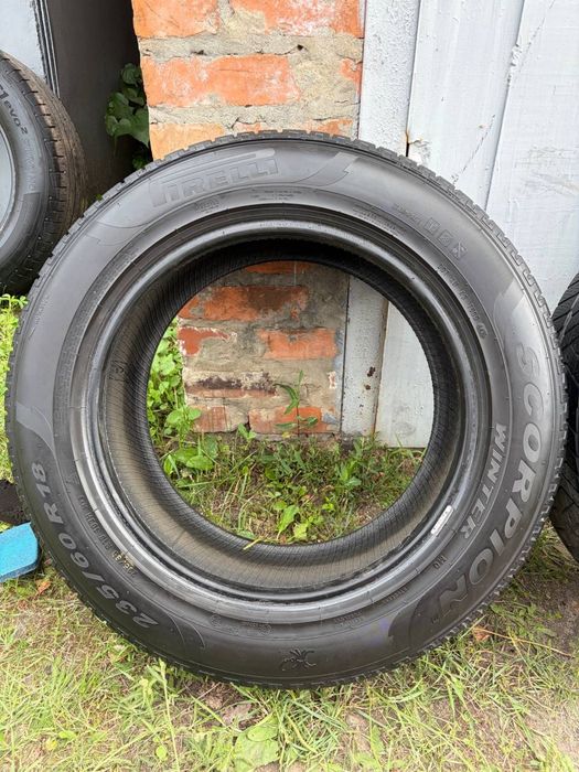 Шини 235/60/18 pirelli scorpion winter зима