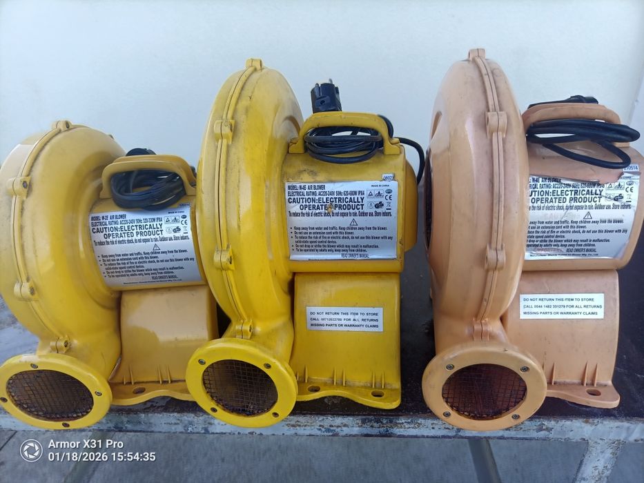 Motores para insufláveis